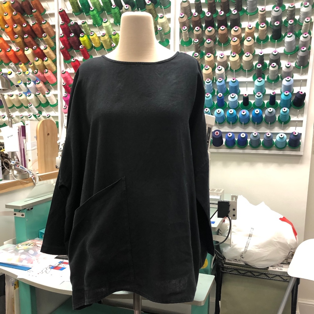 Elizabeth Suzann Harper Long Sleeve Linen Tunic